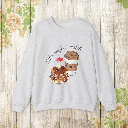 The Prefect Match Coffee and Pancakes Sweatshirt