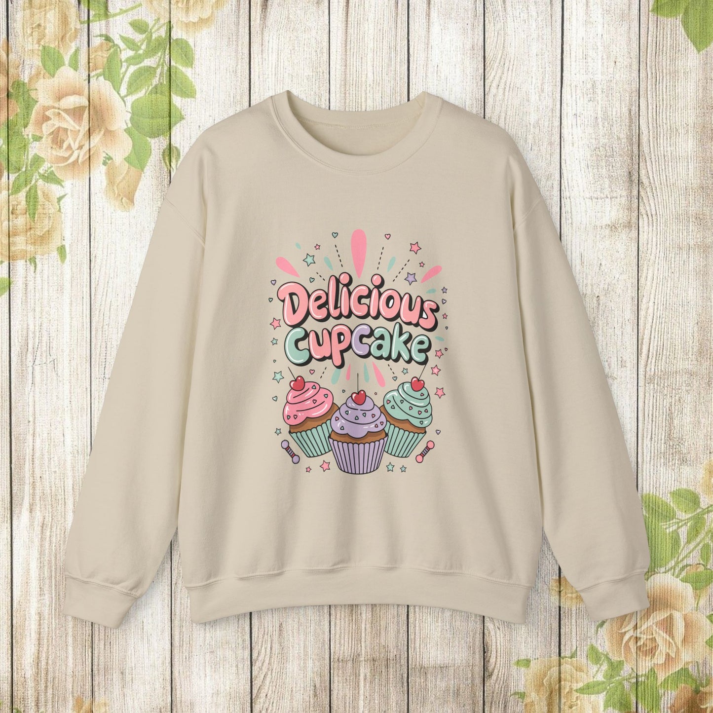 Delicious Cupcake Sweatshirt