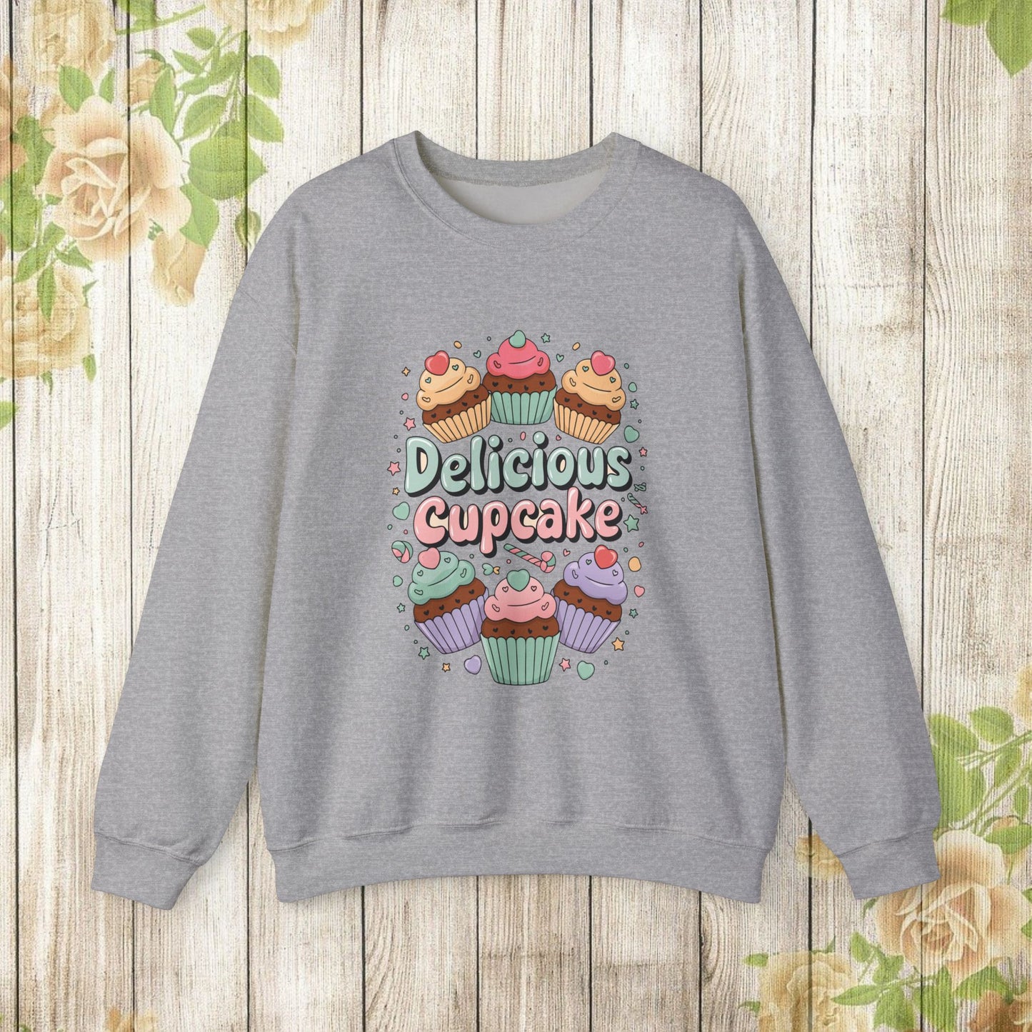 Delicious Cupcakes Party Sweatshirt