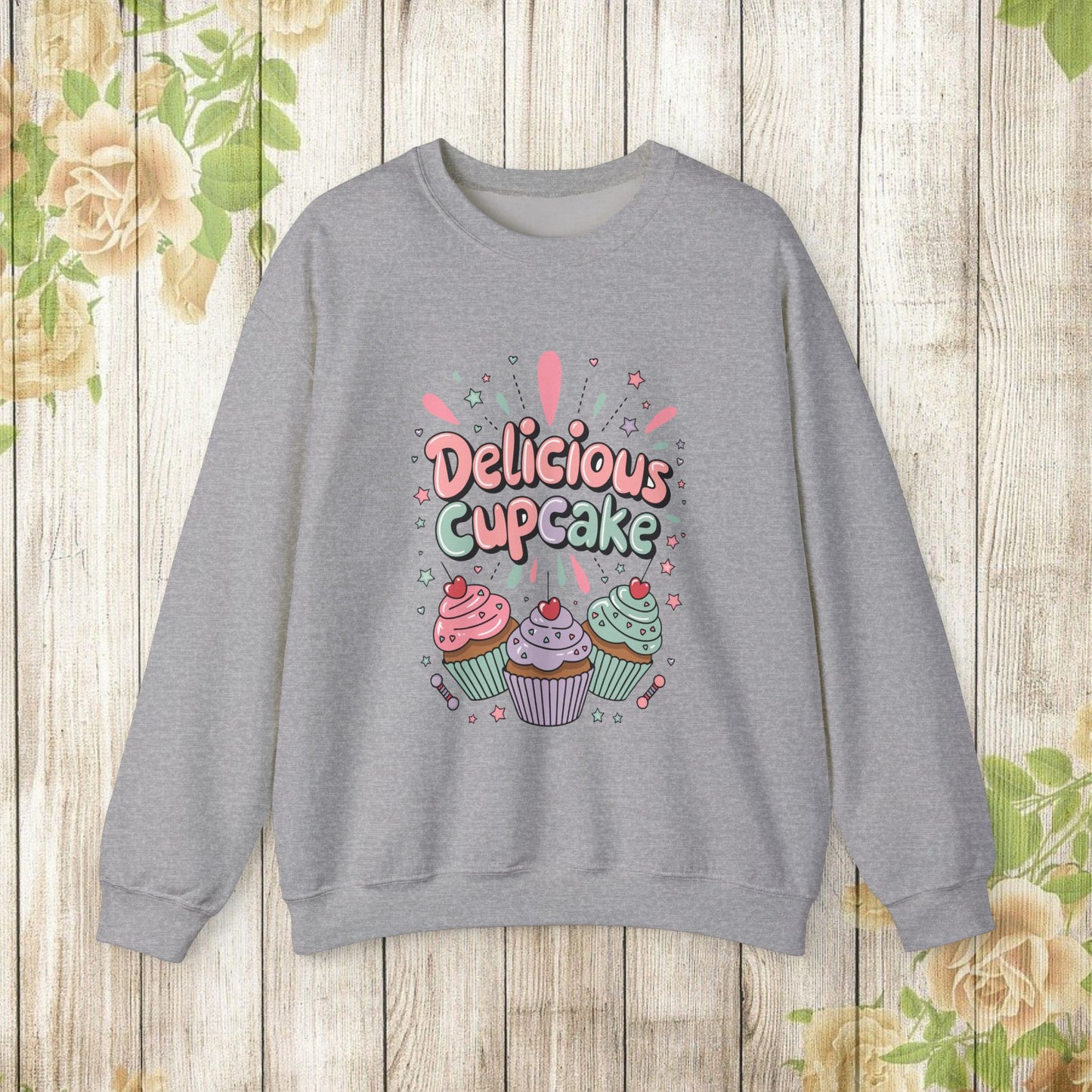 Delicious Cupcake Sweatshirt