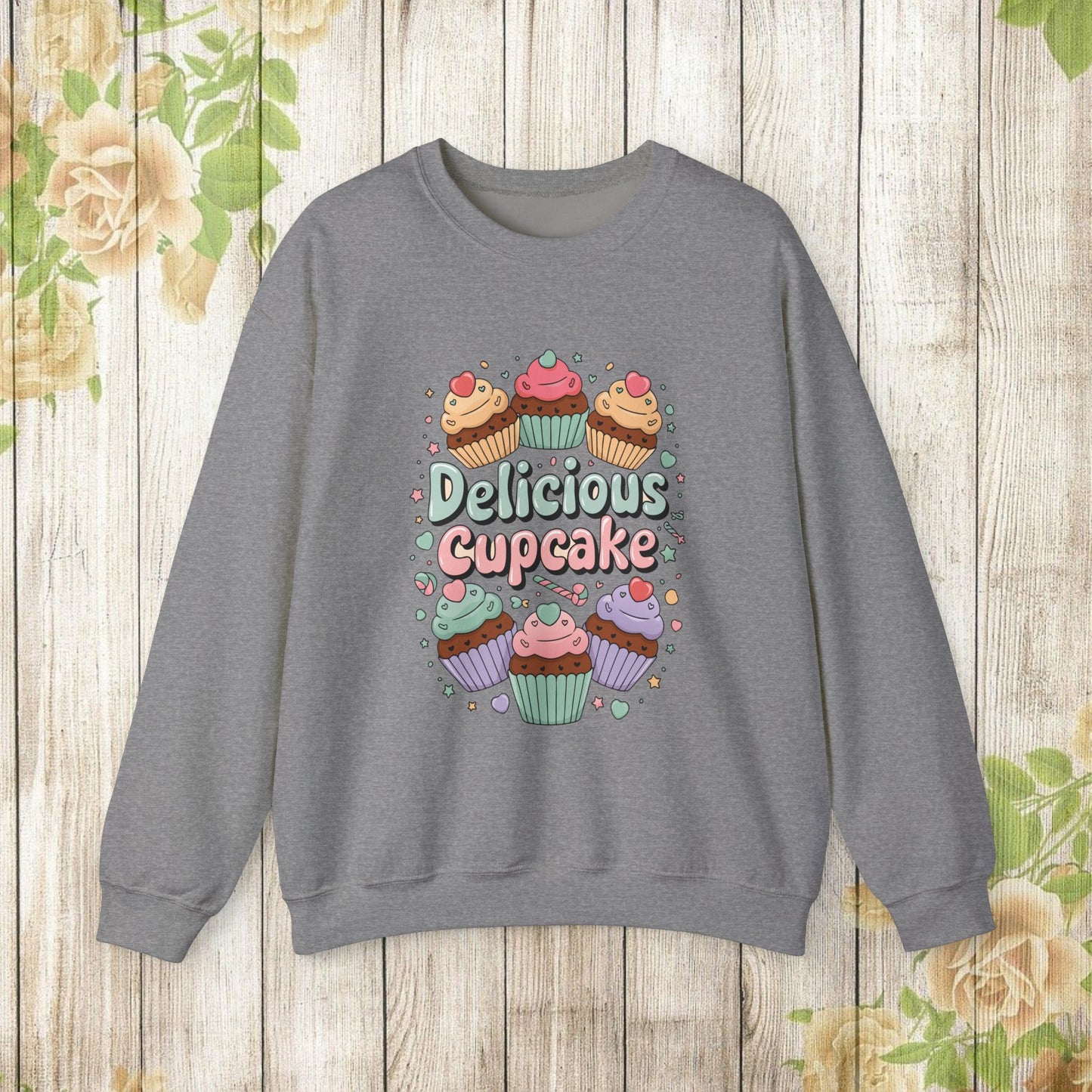 Delicious Cupcakes Party Sweatshirt