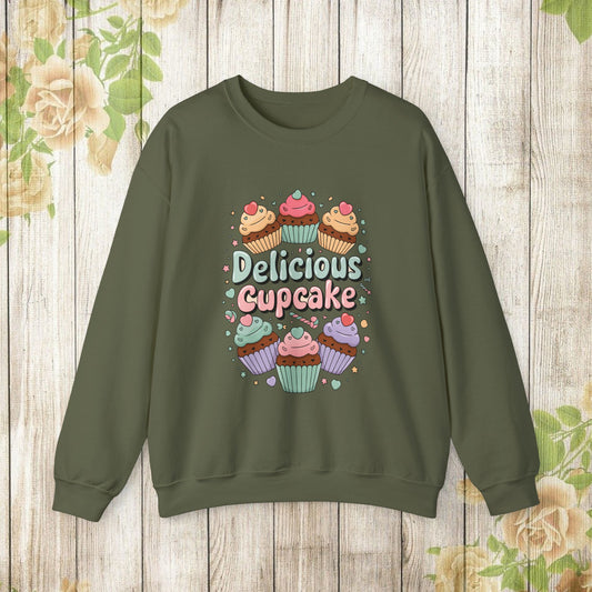 Delicious Cupcakes Party Sweatshirt