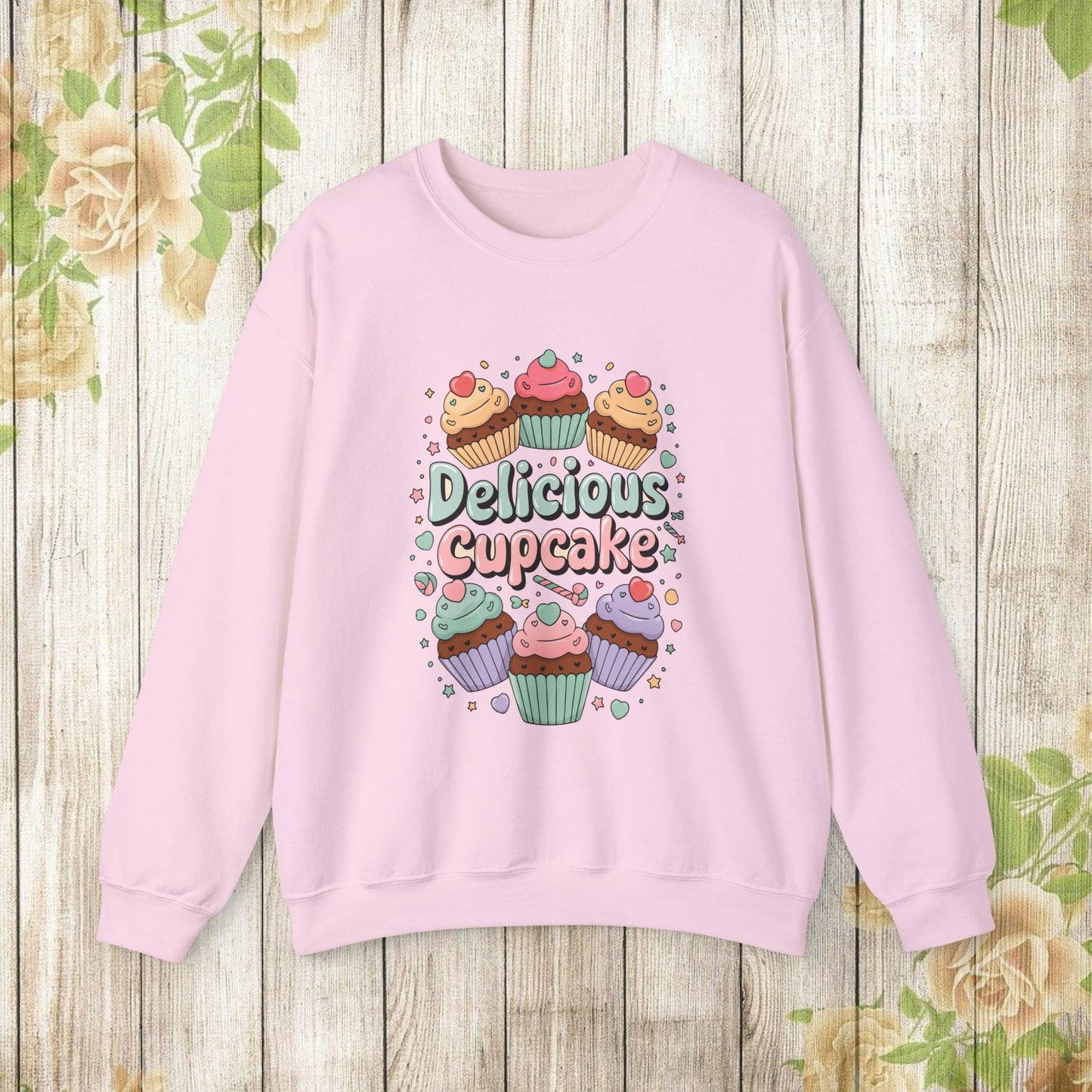 Delicious Cupcakes Party Sweatshirt