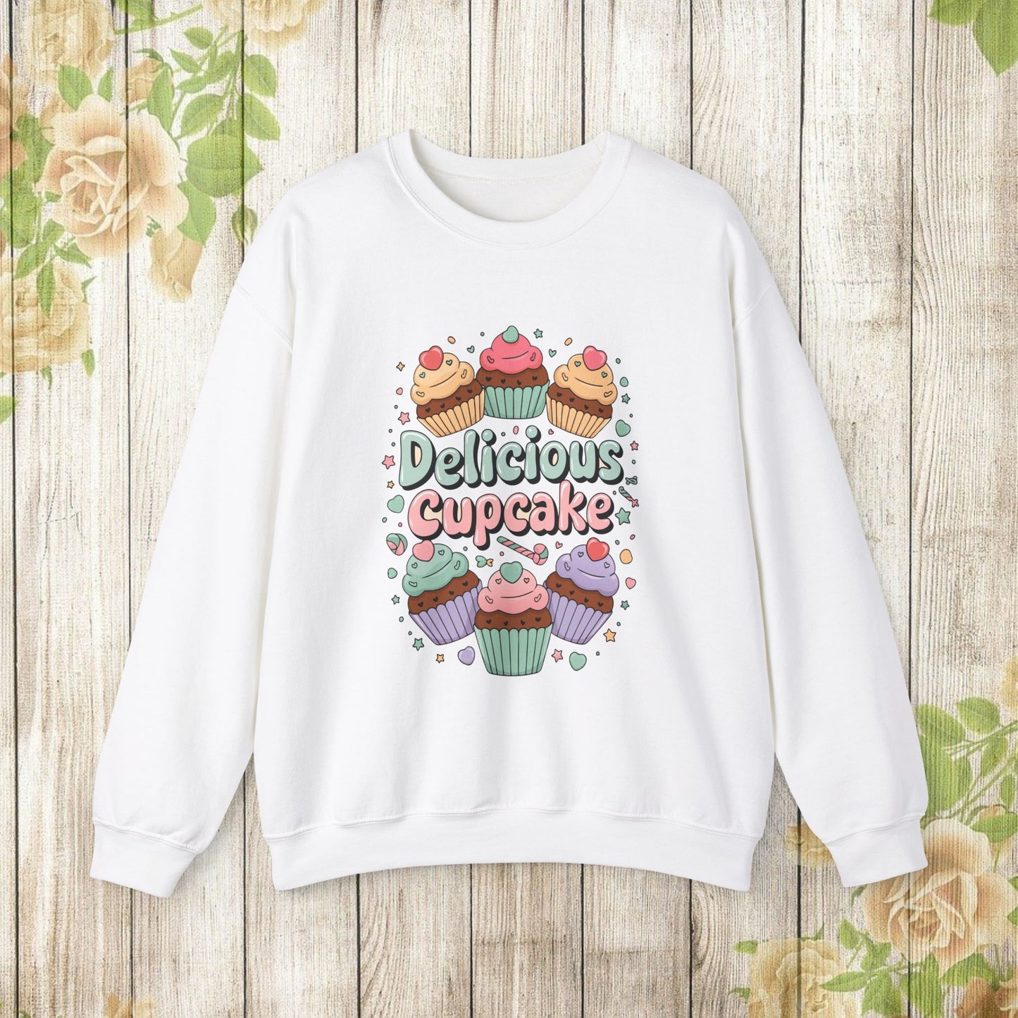 Delicious Cupcakes Party Sweatshirt