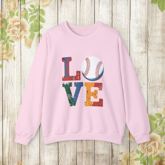 Love Baseball Sweatshirt